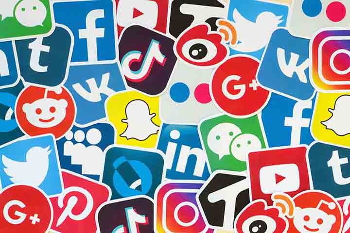 Logos Bleus Sur Le Quiz Des Logos