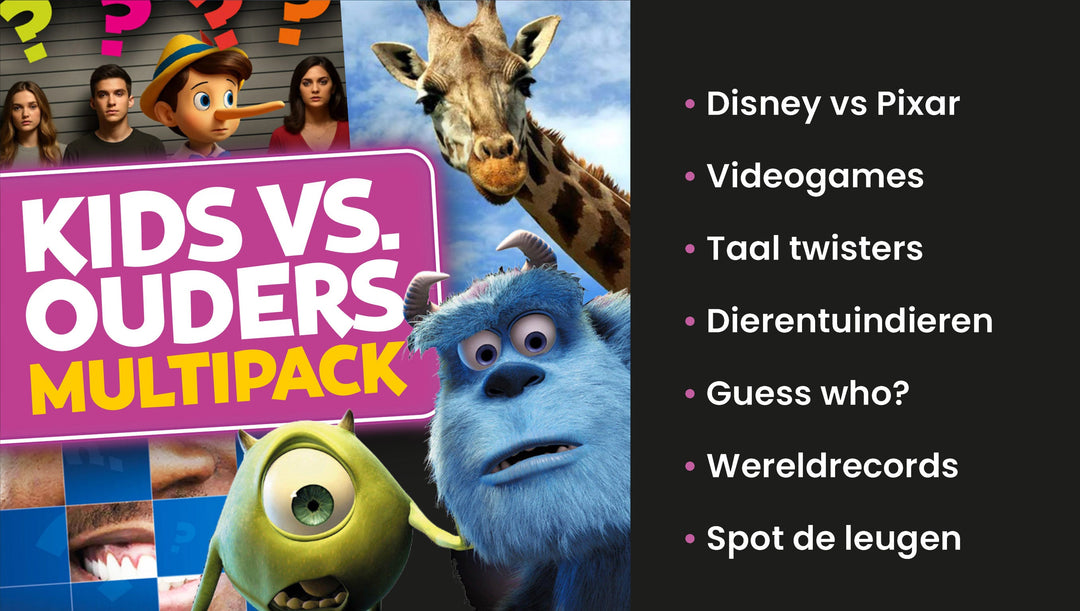 KIDS VS. OUDERS MULTIPACK [NEW] Outsmarted