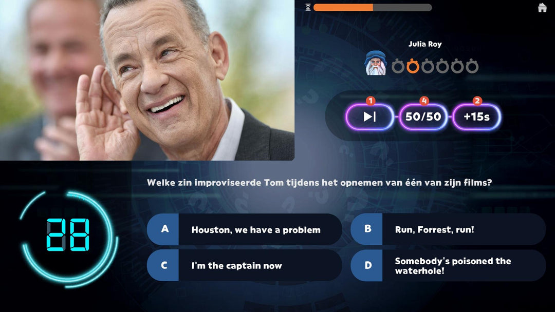 Tom Hanks films Outsmarted